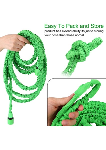 Mavi 7.5m Tarzı Genişletilebilir Su Hortumu Yüksek Basınç 7 Mod Ayarlanabilir Su Tabancası Köpük Bahçe Hortumu Borusu Arabalar Bahçe Yıkama Hortumu Püskürtücü (Yurt Dışından) modelleri