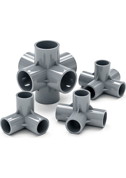 90 Derece Dirsek Stili Kimlik 25MM Gri mm Pvc Boru Ek Parçaları Yolları Dıy Düz Dirsek Eşit Tee Konnektörler Plastik Ortak Boru Bağlayıcı Adaptörü (Yurt Dışından) modelleri