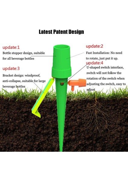Turuncu 3 Adet Tarzı En Yeni Otomatik Damla Sulama Sistemi Bitkiler Için Otomatik Bahçe Sulama Başak Sistemi Çiçek Sulukları Şişe Damla Sulama (Yurt Dışından) fırsatları