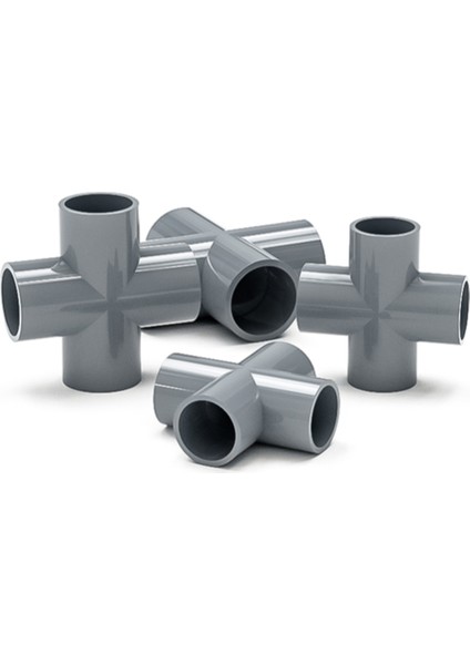 45 Derece Dirsek Stili Kimlik 20MM Gri mm Pvc Boru Ek Parçaları Yolları Dıy Düz Dirsek Eşit Tee Konnektörler Plastik Ortak Boru Bağlayıcı Adaptörü (Yurt Dışından) fırsatları