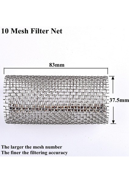 10 Mesh Filtre Ağ Stili 1 Bilgisayar Inç Bahçe Sulama Filtresi Akvaryum Su Pompası Giriş Suyu Inline Mesh Süzgeç Gölet Araba Yıkama Sulama Filtresi Ekranı (Yurt Dışından)