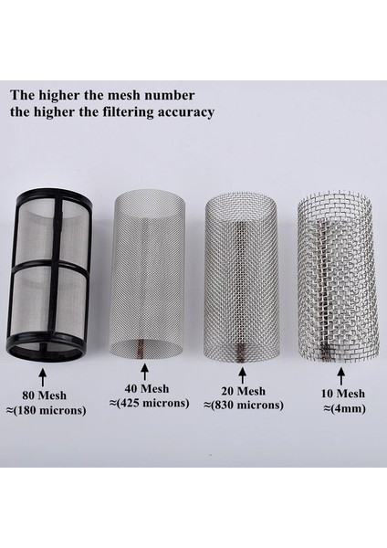10 Mesh Filtre Ağ Stili 1 Bilgisayar Inç Bahçe Sulama Filtresi Akvaryum Su Pompası Giriş Suyu Inline Mesh Süzgeç Gölet Araba Yıkama Sulama Filtresi Ekranı (Yurt Dışından)