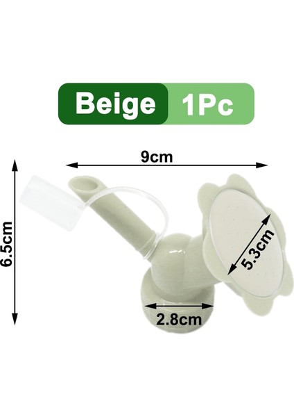 Bej Tarzı Çiçek Sulayıcılar Için Sulama Yağmurlama Memesi Şişe Sulama Tenekeleri Yağmurlama Tesisi Sulama Kolay Aracı Bahçe Malzemeleri (Yurt Dışından)