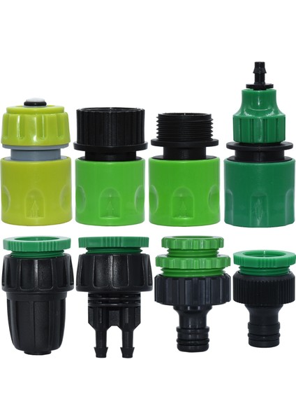 05KSL01-044B-2PCS Tarzı Bahçe Musluğu Adaptörleri Hızlı Bağlantılar Damla Sulama Su Bölücüler Dişi Dişli Erkek Nipel Mafsalı " Hortum (Yurt Dışından) fırsatları