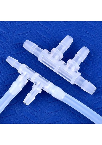 11.1mm Style 50 Parça 5~.4~ Pp Eşit Çaplı Yan 4 Yollu Konnektörler Akvaryum Tankı Hava Pompası Hortum Bağlantısı Sulama Sistemi Boru Pagoda Bağlantıları (Yurt Dışından) modelleri