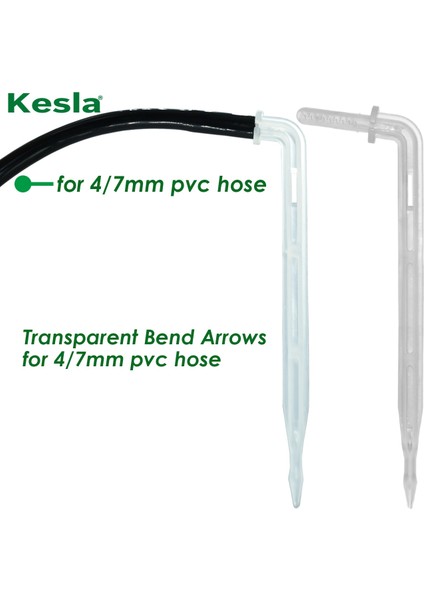 KSL01-095-50PCS Tarzı Kesla 50X Şeffaf Büküm Ok '' Hortum Damlatıcı Damlatıcı Su Tasarruflu Yağmurlama Bahçe Mikro Sulama Sera (Yurt Dışından) fiyatları