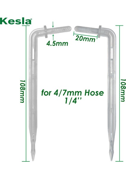 KSL01-095-50PCS Tarzı Kesla 50X Şeffaf Büküm Ok '' Hortum Damlatıcı Damlatıcı Su Tasarruflu Yağmurlama Bahçe Mikro Sulama Sera (Yurt Dışından) modelleri