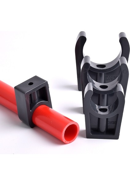 Iç Çap 63MM Stili 5 Adet Yüksek Li Iç Çap 20 ~ 63MM Upvc Boru Kelepçesi Su Desteği Pvc Boru Bağlayıcı Bahçe Sulama Akvaryum Balık Tankı Eklemleri (Yurt Dışından)