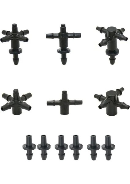 3ı5 Barb Stili Ok Damlalık Çapraz Su Bölücü Damla Ok Te Bağlayıcı Ay Saksı Bitkisi Için Verici Sulama Sistemi 20 Takım (Yurt Dışından) fiyatları