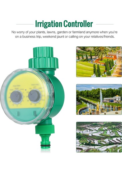 Resim Stili Olarak Dış Mekan Zamanlı Sulama Kontrol Cihazı Otomatik Yağmurlama Kontrol Cihazı Programlanabilir Vana Hortum Su Zamanlayıcı Musluk Sulama Zamanlayıcı (Yurt Dışından) fiyatları