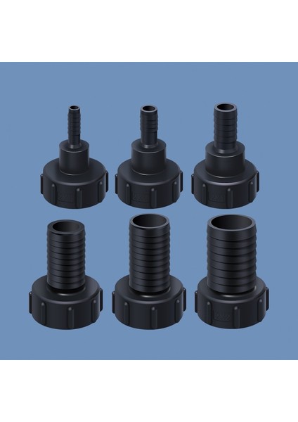 25 mm Tarzı Ibc Tank Adaptörü Girişi Hortumdan Kaba Dişe Siyah Boru Konektörü Bahçe Çim Musluğu Aksesuarları (Yurt Dışından)
