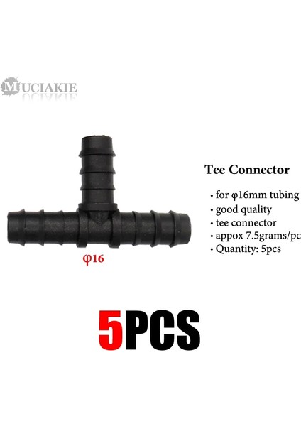 IX2PCS X25MM Stili Mucıakıe Bahçe Sulama Borusu Uydurma Tee Dirsek Eşit Dikenli Konnektör Uç Fişi Bahçe Için Mikro Damla Adaptörü (Yurt Dışından) modelleri