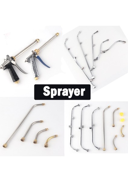 Beyaz Stil M14 Orchard Yüksek Basınçlı Pestisit Püskürtücü Buğulanma Memesi Püskürtme Tabancası Sis Püskürtme Memesi Bahçe Sulama Atomize Sprinkler (Yurt Dışından) fiyatları