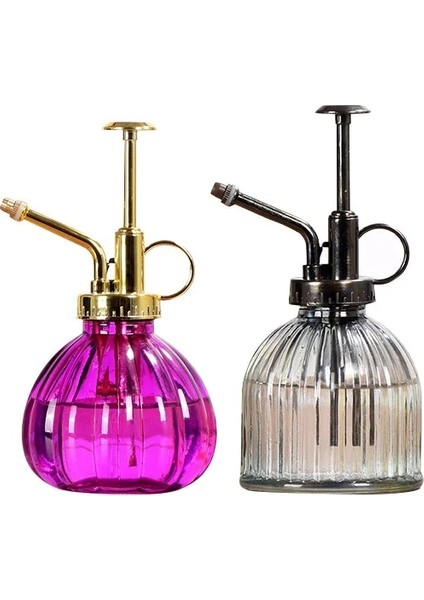 Gül Tarzı 1 Adet Bitki Çiçek Cam Bahçe Sulama Potu Mister 300 ml Su Kutuları Püskürtücü Şişe Sprey Sulama Malzemeleri Kuaförlük Aracı (Yurt Dışından)