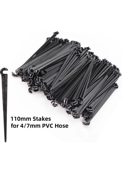 L-50PCS Tarzı '' Hortum Damla Sulama Desteği Stakeape Kanca Boru Sabit Gövde Tutucu Bahçe Sulama Damlatıcı Yağmurlama Braketi (Yurt Dışından) fiyatları