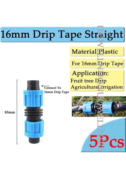 16 mm Bypass Vavle Stili mm Sulama Damlama Bandı Konnektörleri Tee Dirsek Fiş Tamir Bağlantıları Tarımsal Su Tasarrufu Sulama Hortumu Somun Konnektörü (Yurt Dışından) indirimleri