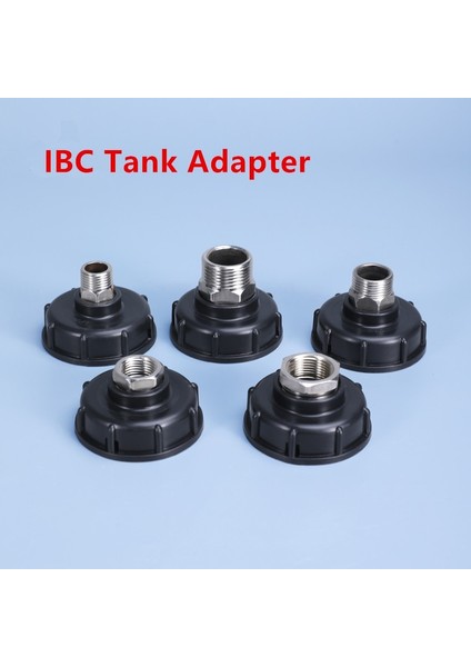 No.9 Tarzı 1000L Ibc Tote Tank Drenaj Adaptörü Paslanmaz Çelik Borulu Parçaları Değiştirme Ev Bahçe Sulama Anahtarı Aracı (Yurt Dışından)