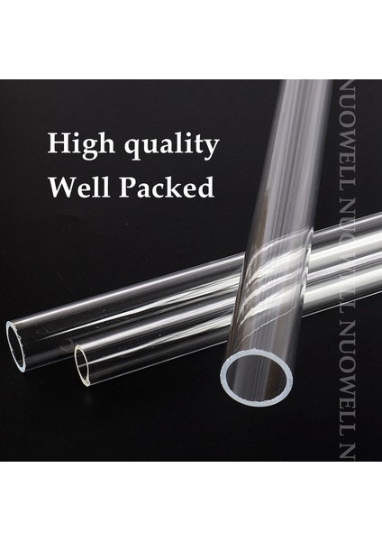 Dış Çap 20MM Stili Uzunluk 50CM Et Uzunluk 50CM Od 16 ~ 90MM Şeffaf Akrilik Akvaryum Balık Tankı Ortak Boru Pmma Sulama Kaynağı Pleksiglas Tüp (Yurt Dışından) modelleri