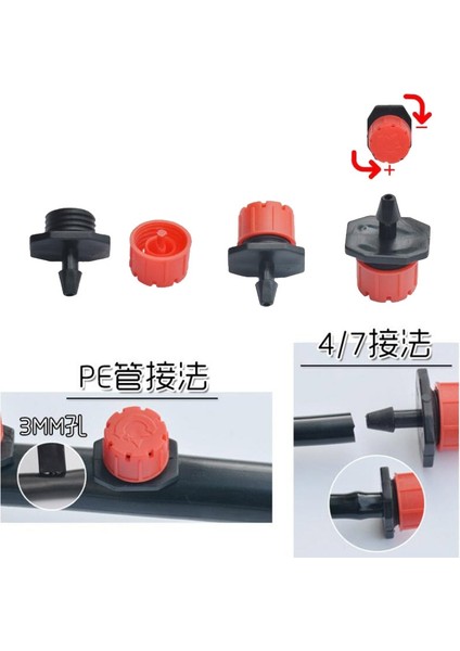 D 10 Takım Stili 50X Mirco Damla Sulama Sulama Sprinkler Nozullar Akış Damlatıcı 8 Delik Damlama Başlığı Saçılma Sprey Bahçe Kendi Kendine Sulama Araçları (Yurt Dışından) fiyatları