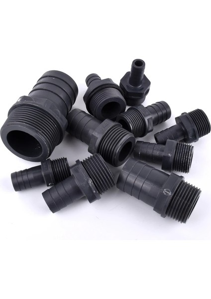 1l2 Inç-8mm Stili 1 Parça '' ~ 1'' Upvc Pagoda Erkek Konu Konnektör Bahçe Sulama Aksesuarları Su Borusu Hortum Ortak Akvaryum Balık Tankı Adaptörü (Yurt Dışından) modelleri