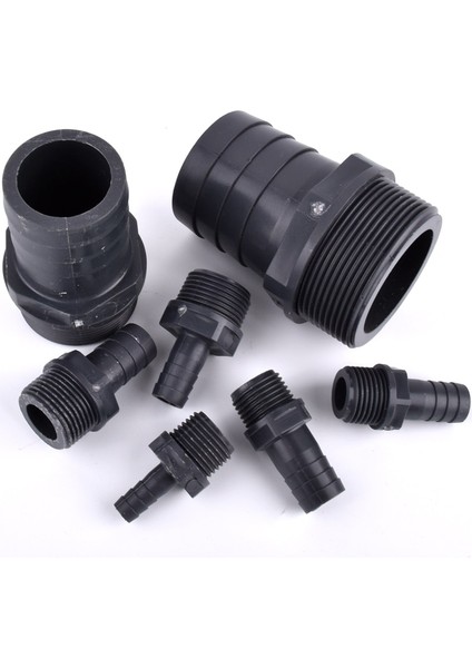 1l2 Inç-8mm Stili 1 Parça '' ~ 1'' Upvc Pagoda Erkek Konu Konnektör Bahçe Sulama Aksesuarları Su Borusu Hortum Ortak Akvaryum Balık Tankı Adaptörü (Yurt Dışından) fırsatları