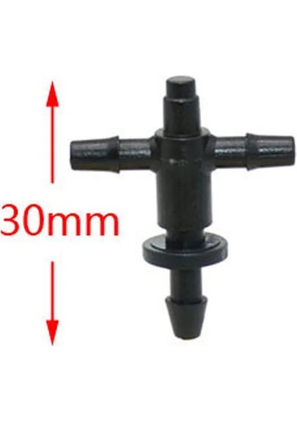 Mavi Stil Ok Damlalık Çapraz Su Bölücü Damla Ok Te Bağlayıcı Ay Saksı Bitkisi Için Verici Sulama Sistemi 20 Takım (Yurt Dışından)