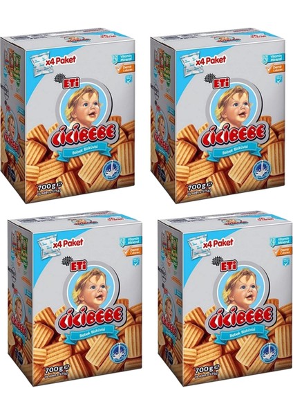 Cicibebe 700 gr x 4 Adet