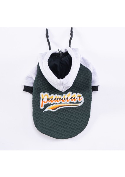 Koyu Yeşil Ps Desing Kedi Köpek Ceketi Kedi Köpek Kıyafeti Kedi Köpek Elbisesi modelleri