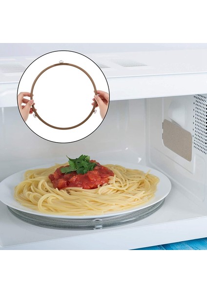 4 Paket Mikrodalga Rulo Halka Mikrodalga Fırın Döner Tabla Halka Plaka Tepsi Destek Halkası Cam Plaka Tepsi Için Destek (Yurt Dışından) indirimleri