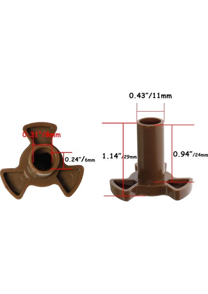 Mikrodalga Döner Tabla Bağlayıcı, Mikrodalga Fırın Silindir Kılavuz Desteği, Mikrodalga Fırın Döner Çekirdek Kaplin Yedek Parçaları (Yurt Dışından) indirimleri