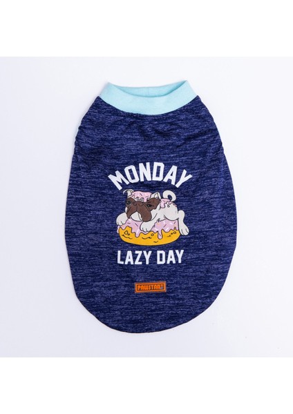 Mor Lazy Kedi Köpek Tişörtü Kedi Köpek Kıyafeti fiyatları