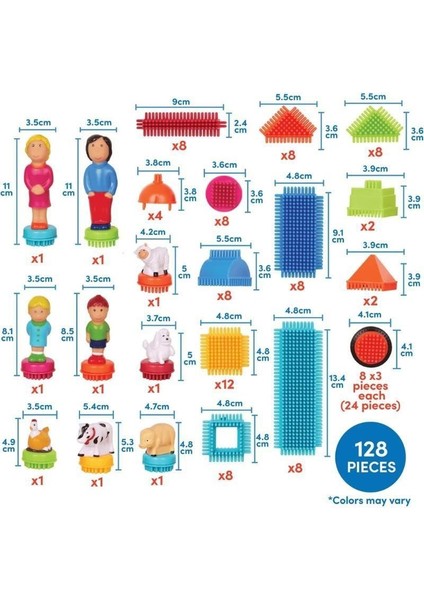 Battat Yapı Oyuncakları - 113 Parça modelleri