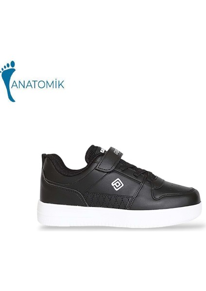 1825 Anatomik Tabanlı Unisex Çocuk Günlük Spor Ayakkabı - NKT01825-SIYAH Beyaz-24 fiyatları