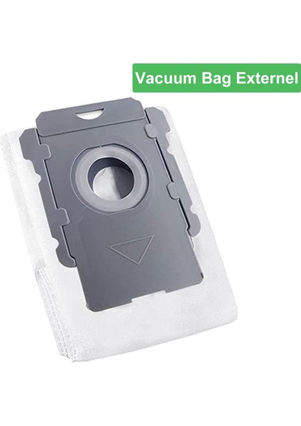 Roomba Vakum Torbalarını Değiştirin Irobot Roomba I7 I7+, J7 J7+, I8 I8+, I3 I3+ ile Uyumlu Otomatik Kir Bertaraf Torbaları (Yurt Dışından)