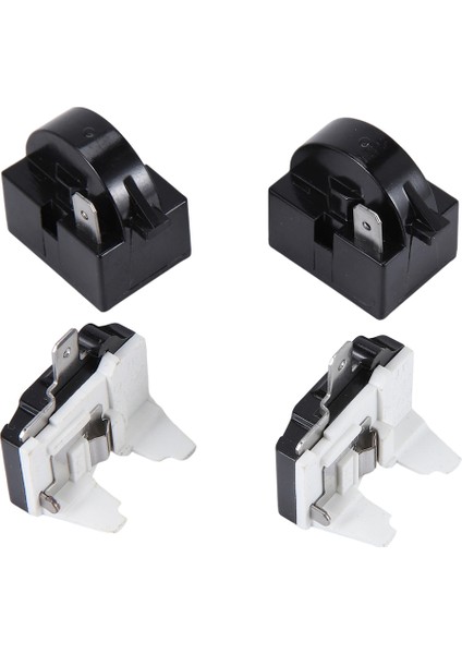 1 Pin Qp2-4.7 Ptc Starter Rölesi, 1 Pin Buzdolabı Starter Rölesi ve 6750C-0005P Buzdolabı Aşırı Yük Koruyucu (Yurt Dışından)