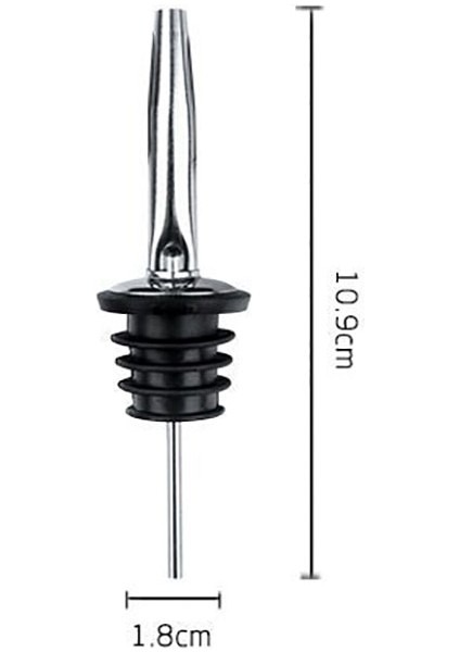 Paslanmaz Çelik Tarzı Üzüm Şekli Paslanmaz Çelik Şarap Likörü Dökücüler Konik Borulu Yağ Dispenseri Şişe Dökülen Musluklar Likör, Sirke, Şurup Zeytin (Yurt Dışından)