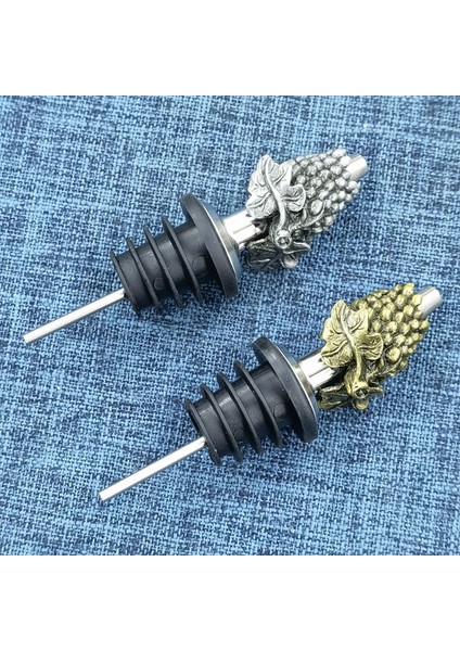 Paslanmaz Çelik Tarzı Üzüm Şekli Paslanmaz Çelik Şarap Likörü Dökücüler Konik Borulu Yağ Dispenseri Şişe Dökülen Musluklar Likör, Sirke, Şurup Zeytin (Yurt Dışından) modelleri