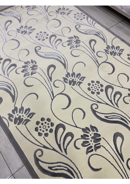 Vizyon 11348 Ws 200X300 Gri Krem 6 M2 Salon Halısı !