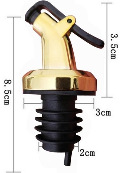 1 Adet Tarzı Zeytinyağı Püskürtücü Sirke Şişeleri Kilitli Fiş Contası Sızdırmaz Gıda Sınıfı Plastik Meme Püskürtücü Likör Dispenseri Mutfak Aletleri (Yurt Dışından)