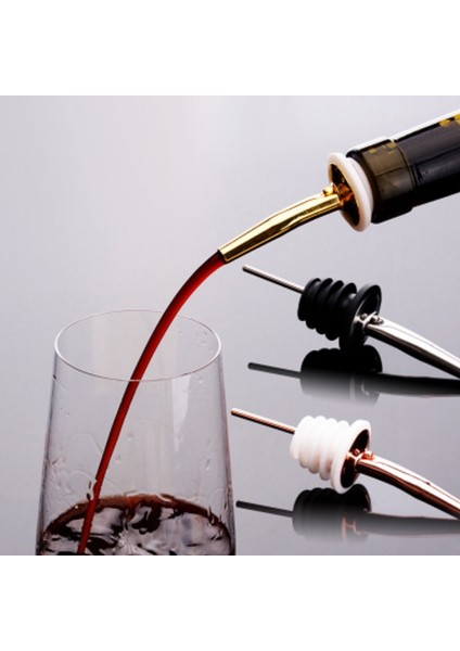 3 Gümüş Tarzı Paslanmaz Çelik Likör Şişesi Dökücüler Likör, Sirke, Şurup Veya Zeytinyağı Dökmek Için Konik Ağızlı Yağ Dispenseri Şişe Ağızları (Yurt Dışından) indirimleri