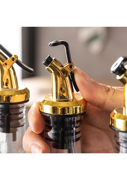 Sarı Stil 3 Adet Şişe Tıpası Sızdırmaz Şarap Şişesi Tıpası Şişe Kapağı Şarap Akıtıcı Bacalı Tıpa Dağıtıcı Zeytinyağı Püskürtücü Mutfak Aracı (Yurt Dışından)