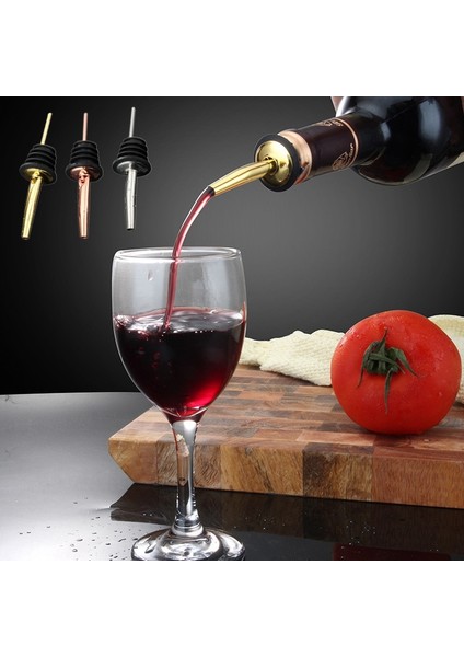Şerit Tarzı Şarap Dökün Paslanmaz Çelik Şarap Alkol Likör Dispenseri Şişe Kapağı Serbest Akış Çubuğu Barware Mutfak Şarap Şişesi Dökün Bacalı Stoper (Yurt Dışından) fiyatları