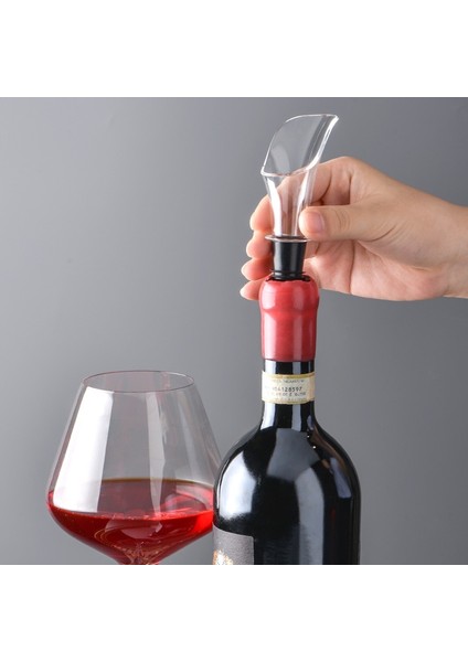 3 Adet Tarzı Pourer Decanter Kırmızı Şarap Havalandırma Pourer Spout Decanter Şarap Havalandırıcı Dökme Aleti Pompası Taşınabilir Filtre Şarap Aksesuarları Pc (Yurt Dışından) modelleri