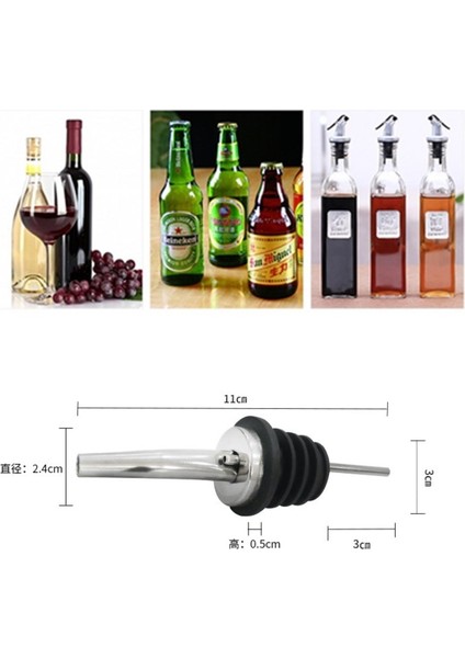 No.9 Tarzı 1 Adet Şişe Tıpa Kırmızı Şarap Dökücü Kapaklı Yağ Şampanya Şişesi Ahşap Fiş Şarap Freash Tutmak Siyah Kapak Dökücüler Bar Parti Malzemeleri (Yurt Dışından)