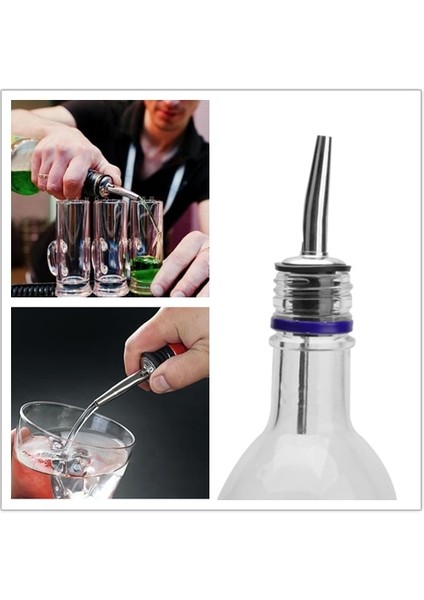1 Bilgisayar Stili Kapak Emzik Stoper Ağız Dağıtıcı Barmen Ev Mutfak Aletleri Bar Aksesuarları Mini Para Birimi Paslanmaz Çelik Şişe Dökücü (Yurt Dışından) fırsatları