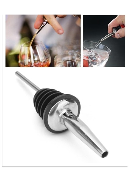 1 Bilgisayar Stili Kapak Emzik Stoper Ağız Dağıtıcı Barmen Ev Mutfak Aletleri Bar Aksesuarları Mini Para Birimi Paslanmaz Çelik Şişe Dökücü (Yurt Dışından) indirimleri