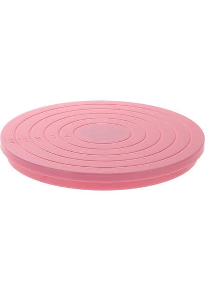 Döner Tabla Stilini Dekore Etme 14 cm Plastik Döner Kek Dekor Tabanı Şeker Döner Tabla Kaymaz Platformu Kek Döner Tabla Standı Kek Dekor Aksesuarları Pişirme Aracı (Yurt Dışından)