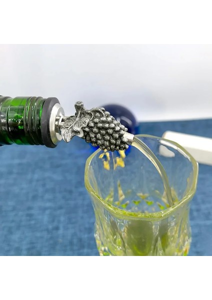 Teneke Rengi Üzüm Tarzı Üzüm Şekli Paslanmaz Çelik Şarap Likörü Dökücüler Konik Borulu Yağ Dispenseri Şişe Dökülen Musluklar Likör, Sirke, Şurup Zeytin (Yurt Dışından) fiyatları