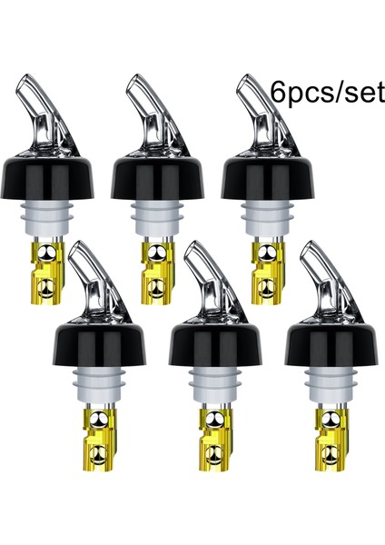 Pembe Tarzı Sıcak Yeni 30ML Ölçülen Şişe Shot Stoper Pourer Dispenser Viski Şarap Likör Bar Ev Mutfak (Yurt Dışından)