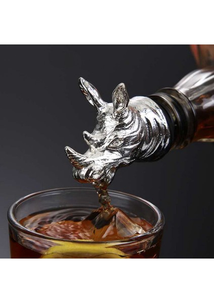 Leopar Tarzı Hayvan Başı-Şarap Dökücü Bacalı, Bar Aletleri Geyik Için Şarap Şişesi Tıpası (Yurt Dışından) modelleri